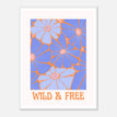 Póster con Marco de Madera Papel Satinado Premium - 60x80 cm / 24x32″ - Marco Blanco / Listo para colgar / -