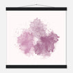 Póster con Colgador Papel Satinado Premium - 40x40 cm / 16x16″ - Colgador Negro / - / -