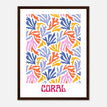 Póster con Marco de Madera Papel Satinado Premium - 30x40 cm / 12x16″ - Marco Madera Oscura / Listo para colgar / -