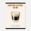 Póster con Colgador Papel Satinado Premium - 45x60 cm / 18x24″ / - / Colgador Negro
