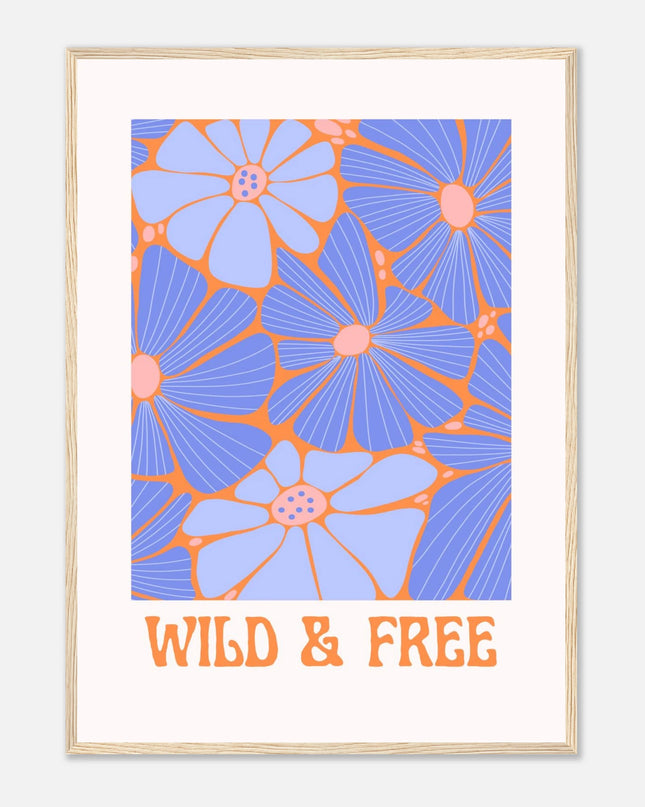 retro-wildflower-poster-reading-nook