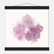 Póster con Colgador Papel Satinado Premium - 30x30 cm / 12x12″ - Colgador Negro / - / -