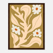 Póster con Marco de Madera Papel Satinado Premium - 27x35 cm / 11x14″ / Marco Madera Oscura / Listo para colgar
